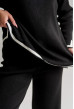 Чорний в'язаний костюм з окантовкою — 289684. Maritel. Зображення 2 Чорний в'язаний костюм з окантовкою — 289684. Maritel. Зображення 2