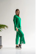 Зеленый вязаный костюм с окантовкой — 931719. Maritel Зеленый вязаный костюм с окантовкой — 931719. Maritel