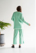 Ментоловый вязаный костюм с окантовкой — 576191. Maritel. Изображенние 2 Ментоловый вязаный костюм с окантовкой — 576191. Maritel. Изображенние 2