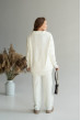 Молочный вязаный костюм поло — 159530. Maritel. Изображенние 2 Молочный вязаный костюм поло — 159530. Maritel. Изображенние 2