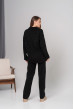 Черный костюм с воротничком поло — 750449. Maritel. Изображенние 1 Черный костюм с воротничком поло — 750449. Maritel. Изображенние 1