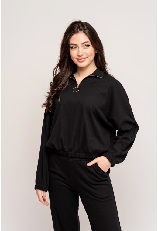 Чорний костюм прогулянковий — 340579. Maritel. Зображення 1 Чорний костюм прогулянковий — 340579. Maritel. Зображення 1