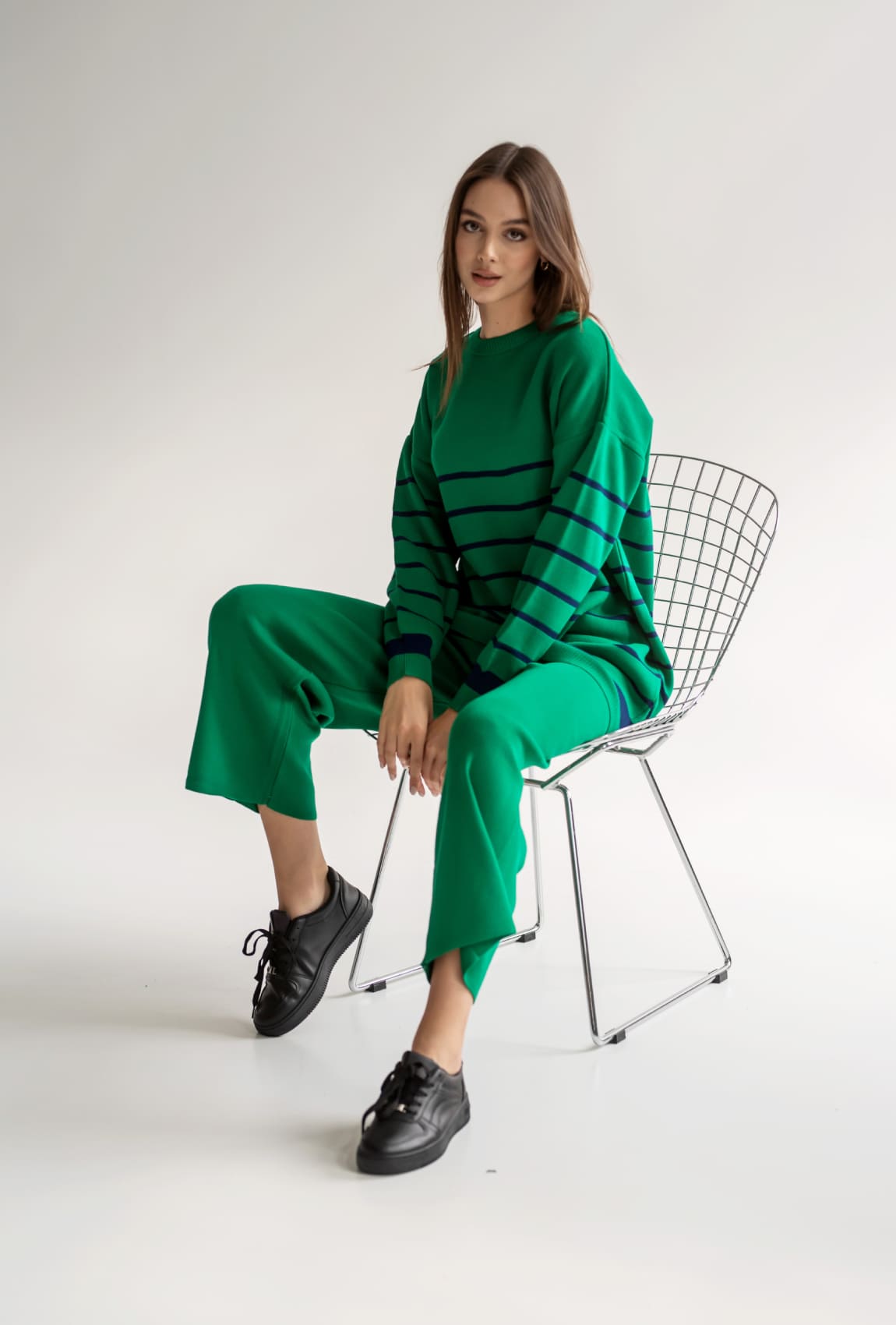 Зеленый костюм с туникой — 243842. Maritel. Изображенние 2 Зеленый костюм с туникой — 243842. Maritel. Изображенние 2