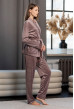 Бронзовый велюровый костюм шаль — 855401. Maritel. Изображенние 2 Бронзовый велюровый костюм шаль — 855401. Maritel. Изображенние 2