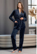 Синий костюм с карманом шаль — 795680. Maritel Синий костюм с карманом шаль — 795680. Maritel