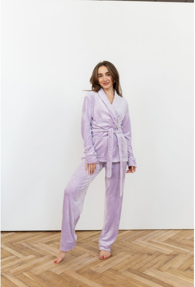 Лавандовый костюм с карманом шаль. Maritel. Изображенние 8 Лавандовый костюм с карманом шаль. Maritel. Изображенние 8