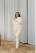 Ванільний костюм з кишенею шаль — 907469. Maritel Ванільний костюм з кишенею шаль — 907469. Maritel