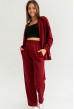Марсаловый спортивный костюм на молнии — 499245. Maritel Марсаловый спортивный костюм на молнии — 499245. Maritel