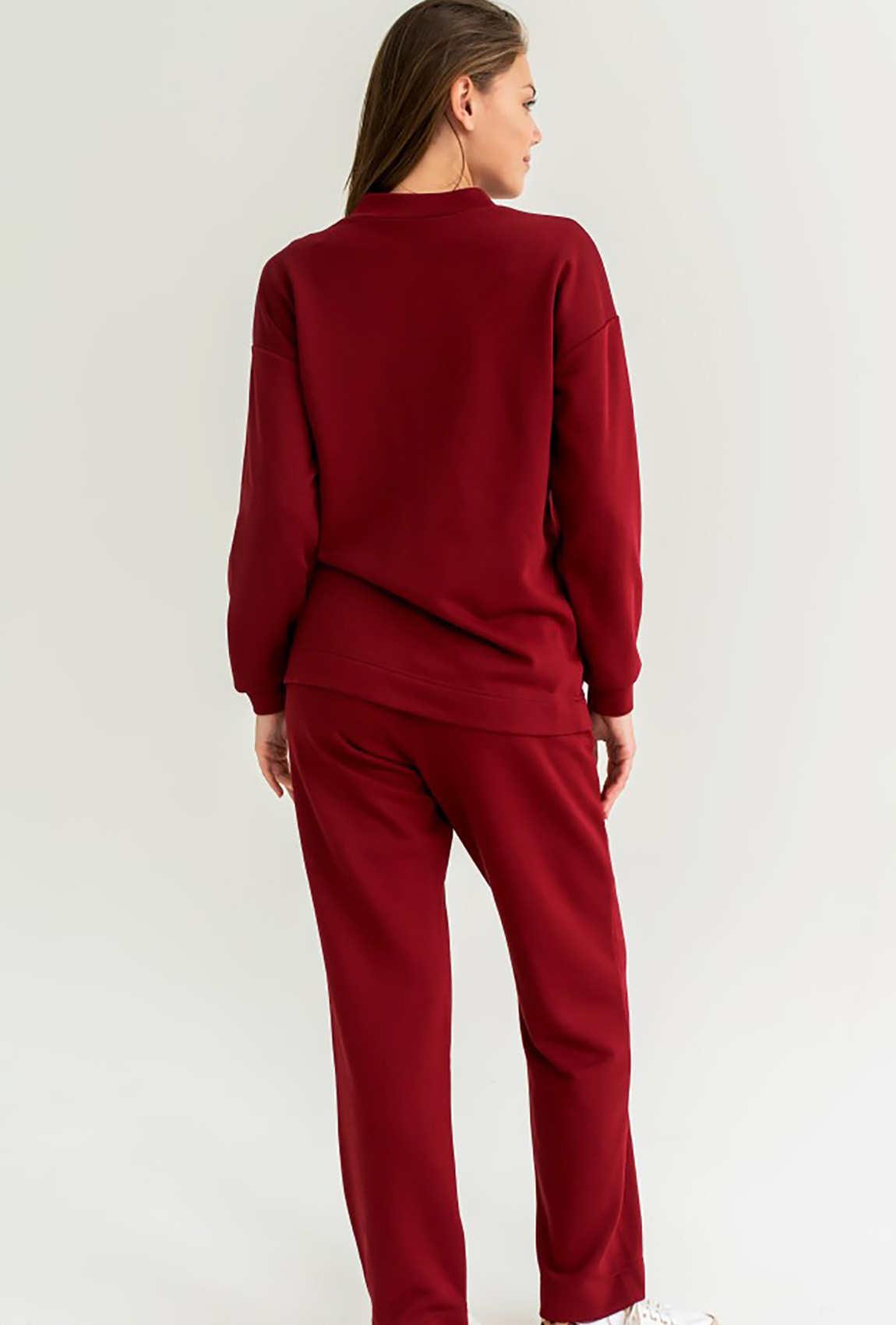 Марсаловый спортивный костюм на молнии — 499245. Maritel. Изображенние 1 Марсаловый спортивный костюм на молнии — 499245. Maritel. Изображенние 1