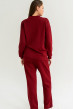 Марсаловый спортивный костюм на молнии — 499245. Maritel. Изображенние 1 Марсаловый спортивный костюм на молнии — 499245. Maritel. Изображенние 1
