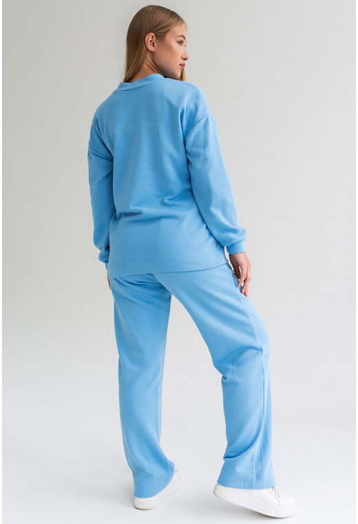 Голубой спортивный костюм на молнии — 918495. Maritel. Изображенние 2 Голубой спортивный костюм на молнии — 918495. Maritel. Изображенние 2