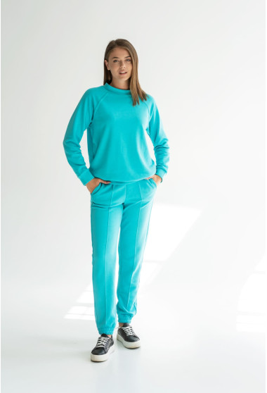 Блакитний спортивний костюм з відстрочкою. Maritel. Зображення 8