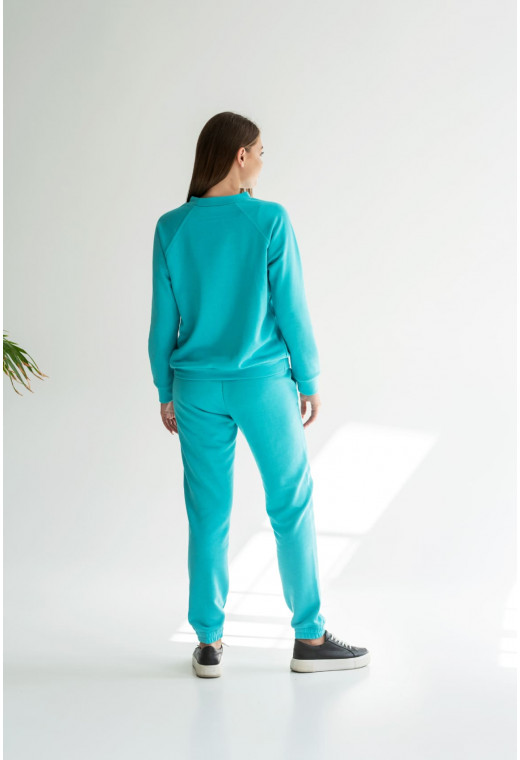 Голубой спортивный костюм с отсрочкой — 775828. Maritel. Изображенние 1 Голубой спортивный костюм с отсрочкой — 775828. Maritel. Изображенние 1