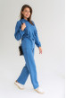 Синій спортивний костюм (рюш) — 535484. Maritel. Зображення 1 Синій спортивний костюм (рюш) — 535484. Maritel. Зображення 1