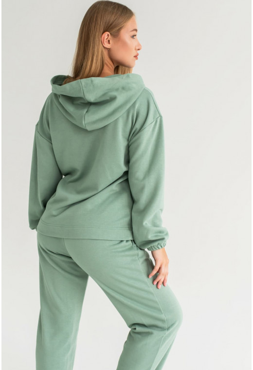 Оливковий спортивний костюм (рюш) — 141915. Maritel. Зображення 2 Оливковий спортивний костюм (рюш) — 141915. Maritel. Зображення 2