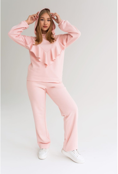 Рожевий спортивний костюм (рюш). Maritel. Зображення 9