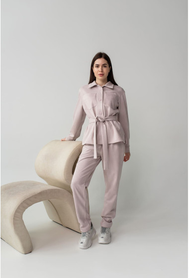 Пудровый весенний костюм. Maritel. Изображенние 8