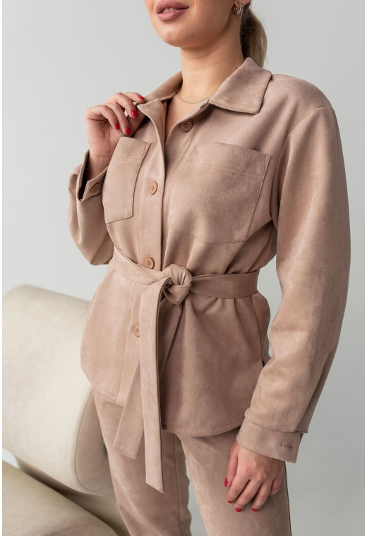 Бежевий весняний костюм — 412225. Maritel. Зображення 1 Бежевий весняний костюм — 412225. Maritel. Зображення 1