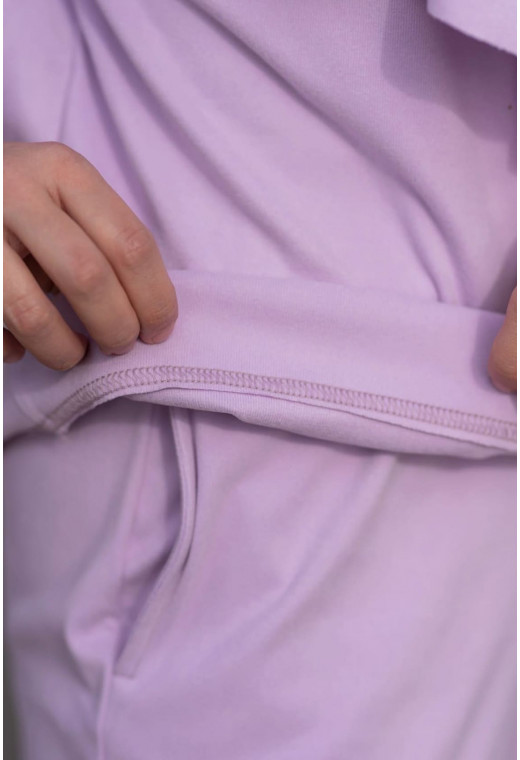 Лавандовий костюм волан без капюшона — 543580. Maritel. Зображення 1 Лавандовий костюм волан без капюшона — 543580. Maritel. Зображення 1