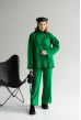 Зеленый вязаный костюм с широким рукавом — 133180. Maritel Зеленый вязаный костюм с широким рукавом — 133180. Maritel