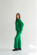 Зеленый вязаный костюм в рубчик — 565364. Maritel. Изображенние 1 Зеленый вязаный костюм в рубчик — 565364. Maritel. Изображенние 1