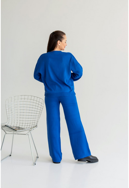 Синий костюм джемпер и брюки — 455177. Maritel. Изображенние 2 Синий костюм джемпер и брюки — 455177. Maritel. Изображенние 2