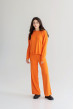 Оранжевый костюм джемпер и брюки — 167301. Maritel Оранжевый костюм джемпер и брюки — 167301. Maritel