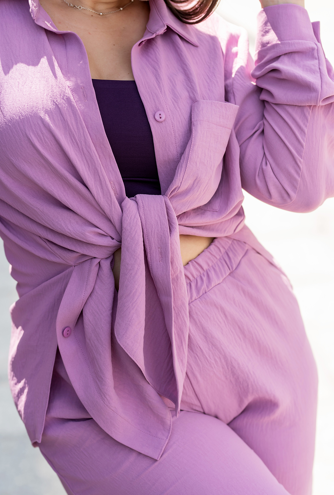 Бузковий костюм жатка — 980979. Maritel. Зображення 2 Бузковий костюм жатка — 980979. Maritel. Зображення 2