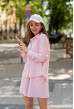 Рожевий костюм жатка з шортами — 278547. Maritel. Зображення 1 Рожевий костюм жатка з шортами — 278547. Maritel. Зображення 1