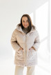 Бежевая куртка барашек —  540385. Maritel Бежевая куртка барашек —  540385. Maritel