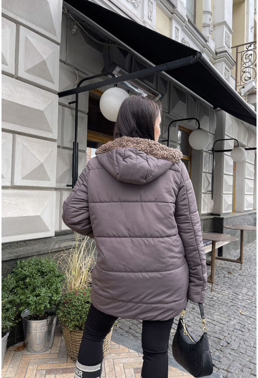 Куртка баранчик моко — 734907. Maritel. Зображення 2 Куртка баранчик моко — 734907. Maritel. Зображення 2