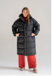 Черная куртка длинная — 254564. Maritel Черная куртка длинная — 254564. Maritel