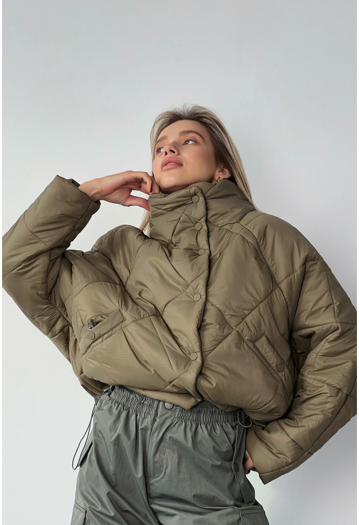 Куртка кажан хакі — 894448. Maritel. Зображення 1 Куртка кажан хакі — 894448. Maritel. Зображення 1