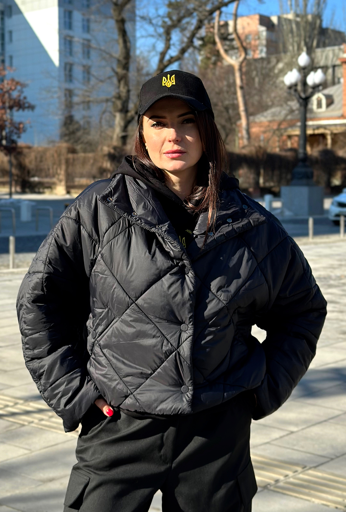 Чорна куртка кажан  —  643966. Maritel Чорна куртка кажан  —  643966. Maritel
