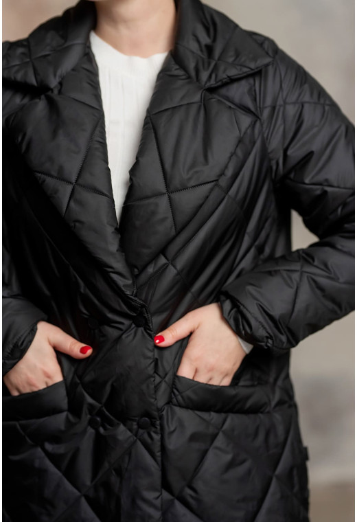 Черная куртка классика — 890581. Maritel. Изображенние 2 Черная куртка классика — 890581. Maritel. Изображенние 2