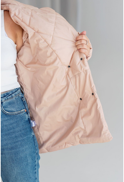 Бежевая осенняя куртка — 836084. Maritel. Изображенние 1 Бежевая осенняя куртка — 836084. Maritel. Изображенние 1