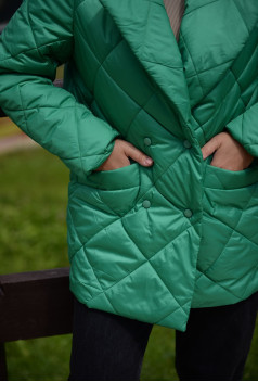 Зелена осіння куртка. Maritel. Зображення 1 Зелена осіння куртка. Maritel. Зображення 1