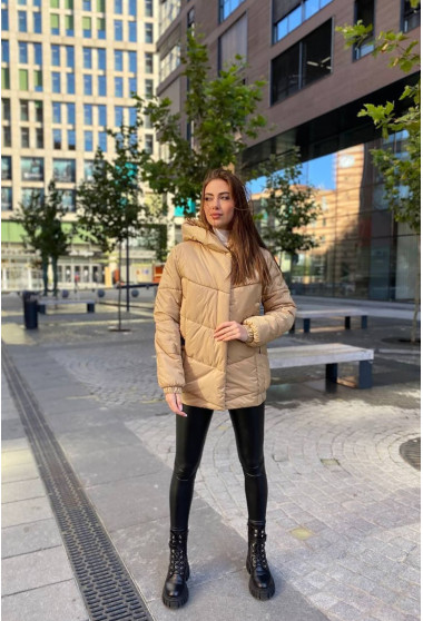  Золотая куртка на резинке. Maritel. Изображенние 9