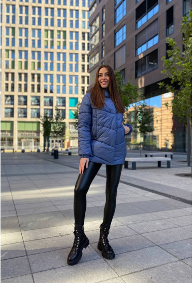 Синяя куртка на резинки. Maritel. Изображенние 3