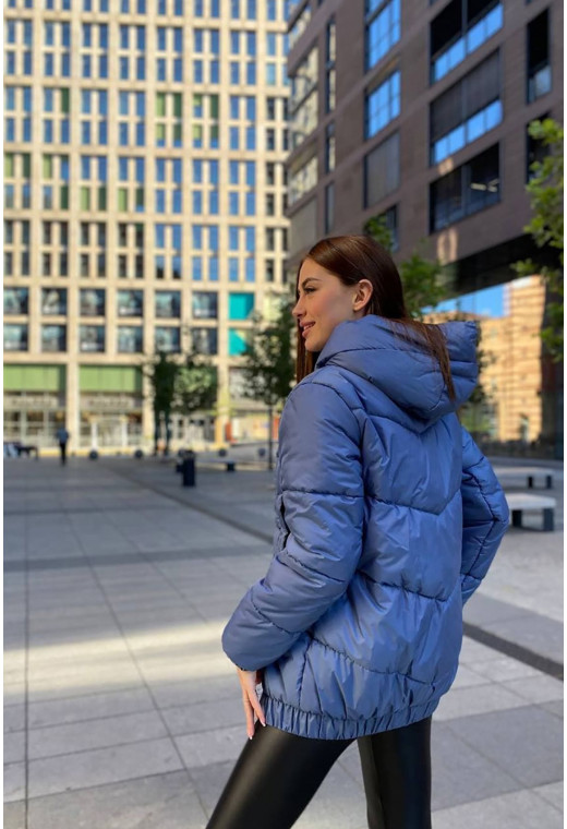 Синяя куртка на резинки —  964167. Maritel. Изображенние 1 Синяя куртка на резинки —  964167. Maritel. Изображенние 1