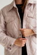 Пудровая стеганная куртка-рубашка —  183348. Maritel. Изображенние 2 Пудровая стеганная куртка-рубашка —  183348. Maritel. Изображенние 2