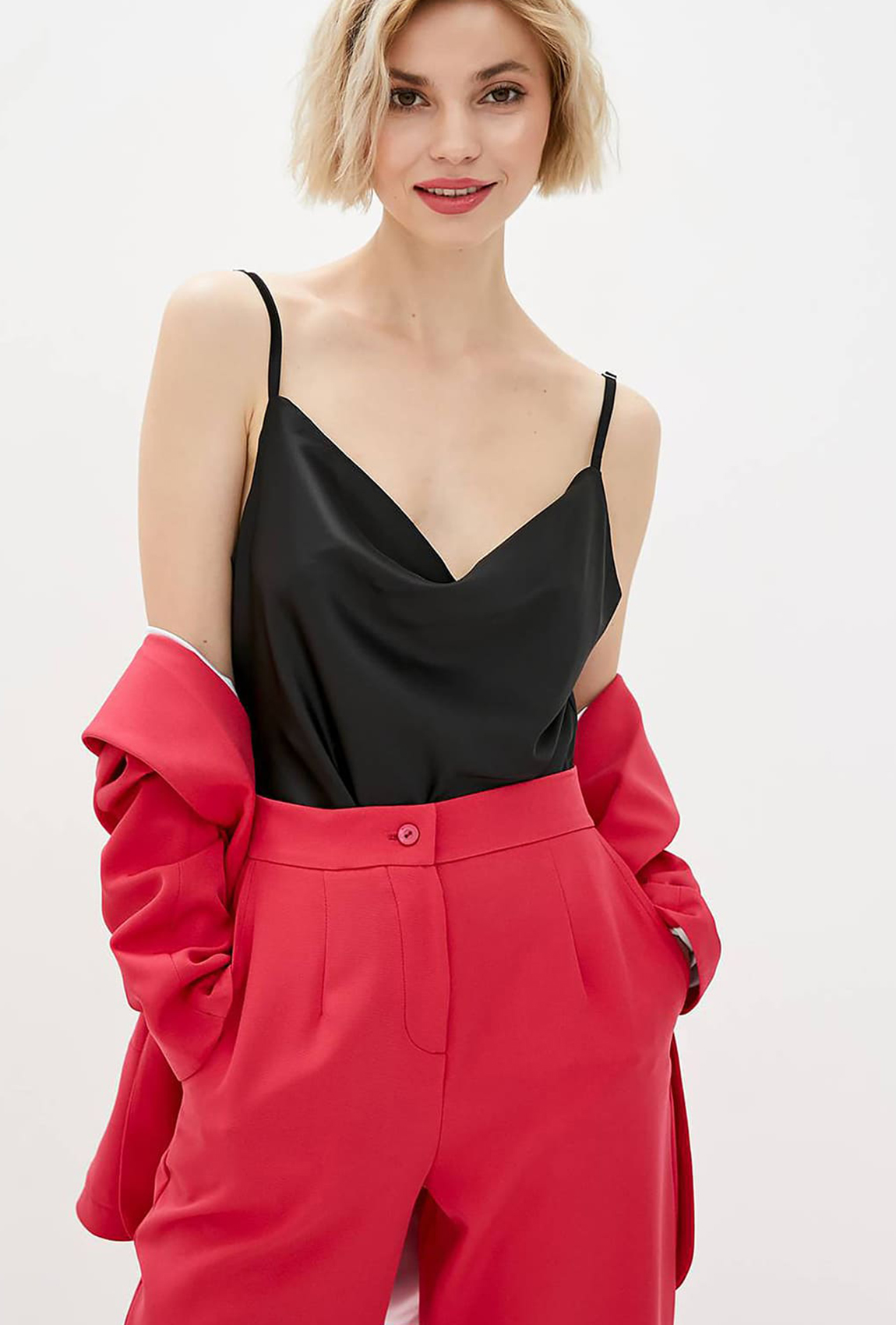 Чорна шовкова майка — 632392. Maritel Чорна шовкова майка — 632392. Maritel