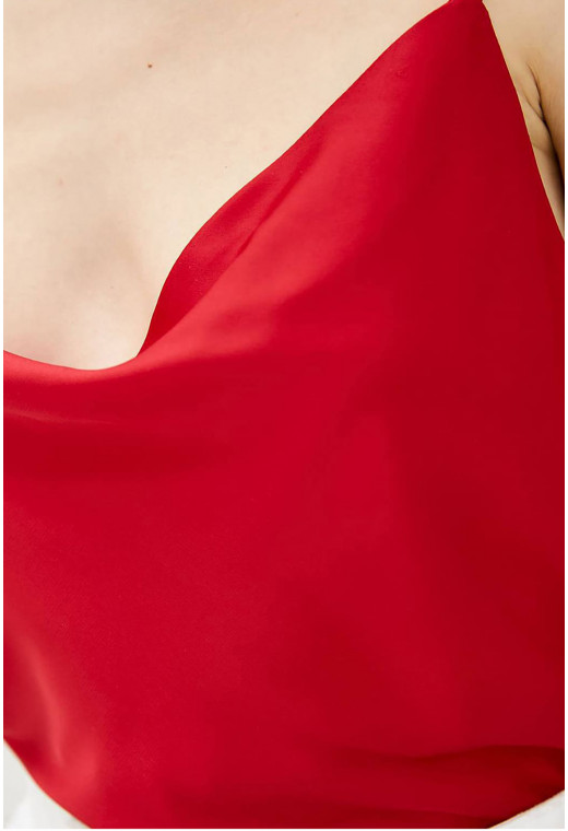 Червона шовкова майка — 473878. Maritel. Зображення 1 Червона шовкова майка — 473878. Maritel. Зображення 1