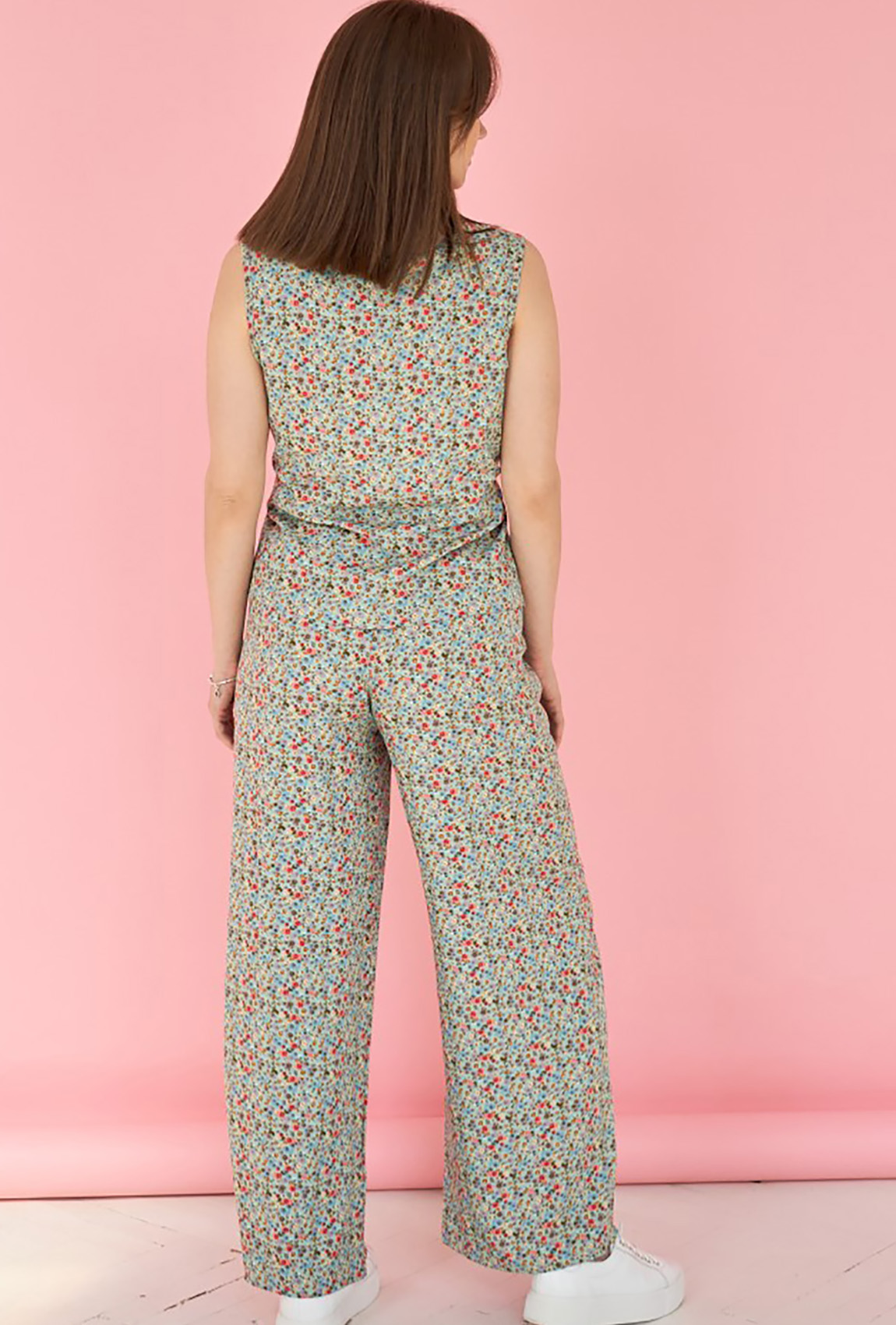 М'ятний костюм мілена у квітку — 884060. Maritel. Зображення 1 М'ятний костюм мілена у квітку — 884060. Maritel. Зображення 1