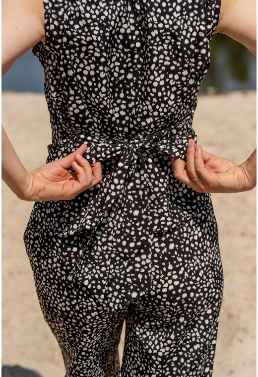 Черный леопардовый костюм милена софт — 325454. Maritel. Изображенние 1 Черный леопардовый костюм милена софт — 325454. Maritel. Изображенние 1