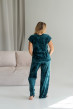 Смарагдова велюрова піжама обрі з брюками —  102852. Maritel. Зображення 2 Смарагдова велюрова піжама обрі з брюками —  102852. Maritel. Зображення 2