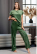 Велюровая пижама обри с брюками олива — 556921. Maritel Велюровая пижама обри с брюками олива — 556921. Maritel
