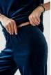 Синя велюрова піжама обрі з брюками —  170437. Maritel. Зображення 4 Синя велюрова піжама обрі з брюками —  170437. Maritel. Зображення 4