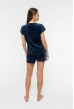 Пижама Maritel шортами велюр Обри Синяя — 435770. Maritel. Изображенние 2 Пижама Maritel шортами велюр Обри Синяя — 435770. Maritel. Изображенние 2