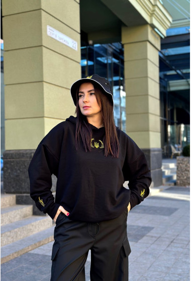 Чорна панама з гербом . Maritel. Зображення 6